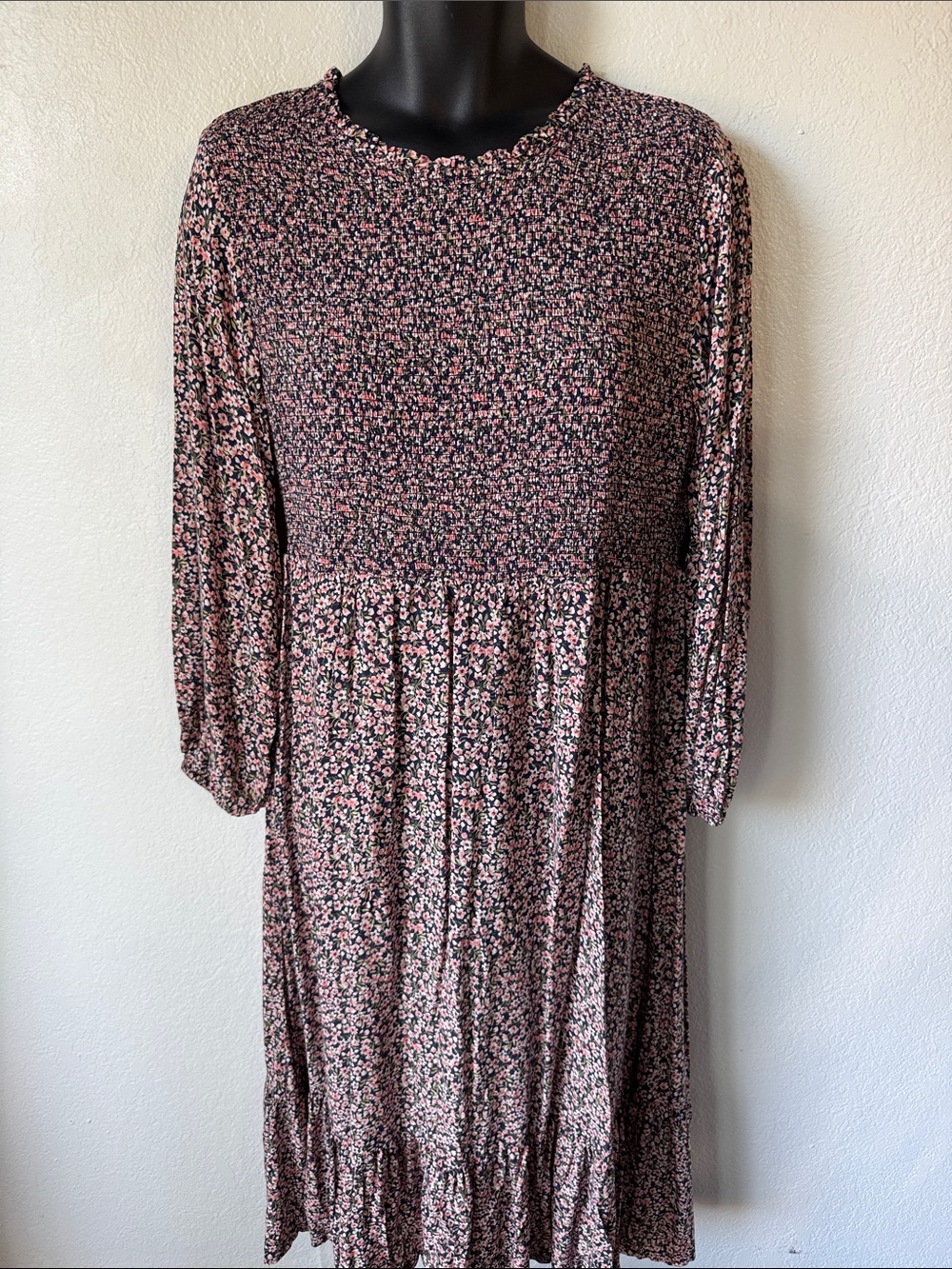 Old Navy Long Sleeve Floral Dress